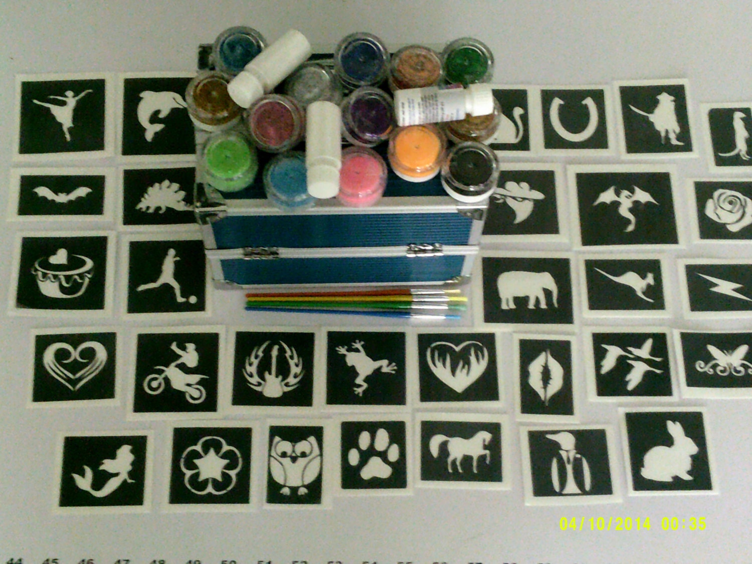 Professional Glitter Set Includes 500 - Etsy