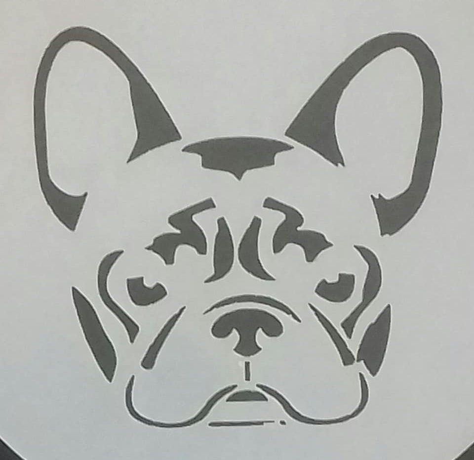 French Bulldog Pumpkin Stencil Free