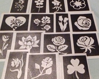 glass etching stencils etsy