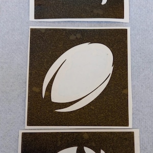 20 - 100  Scotland lady rugby mixed stencils for glitter tattoos / airbrush / face painting  6 nations Scottish