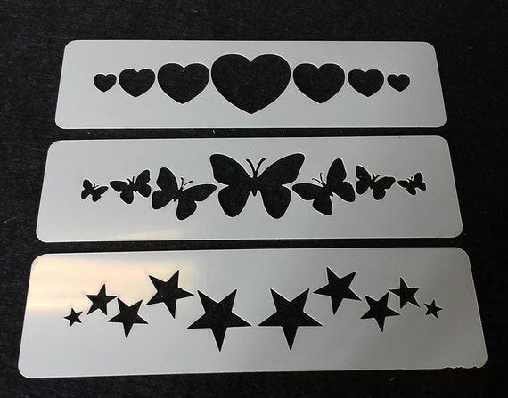 Scotland Rugby Six Nations face paint stencils,airbrush,cake 190 mylar material
