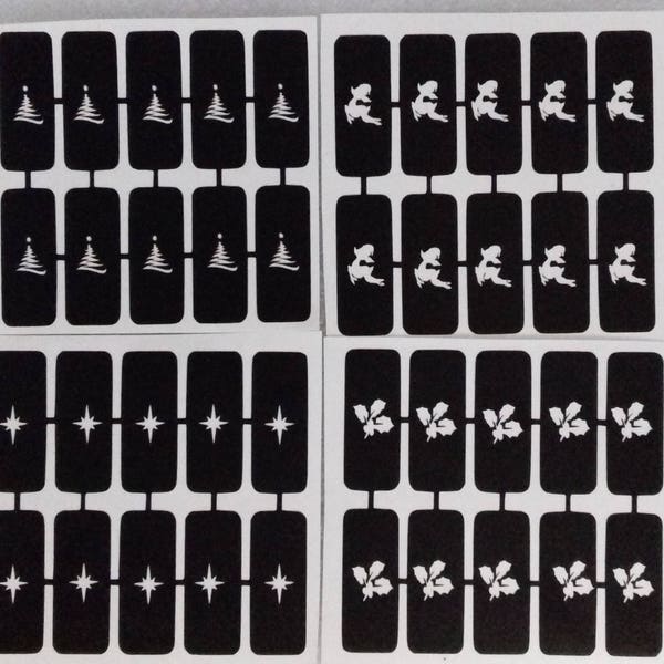 Nail Stencils - Etsy