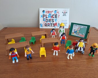 Playmobil School Set – School 4324, Gym 4325 & School Bus 9419 