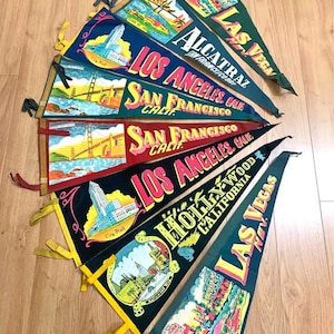 その他 50s alcatraz prison souvenir pennant Alcatraz Pennant - Etsy