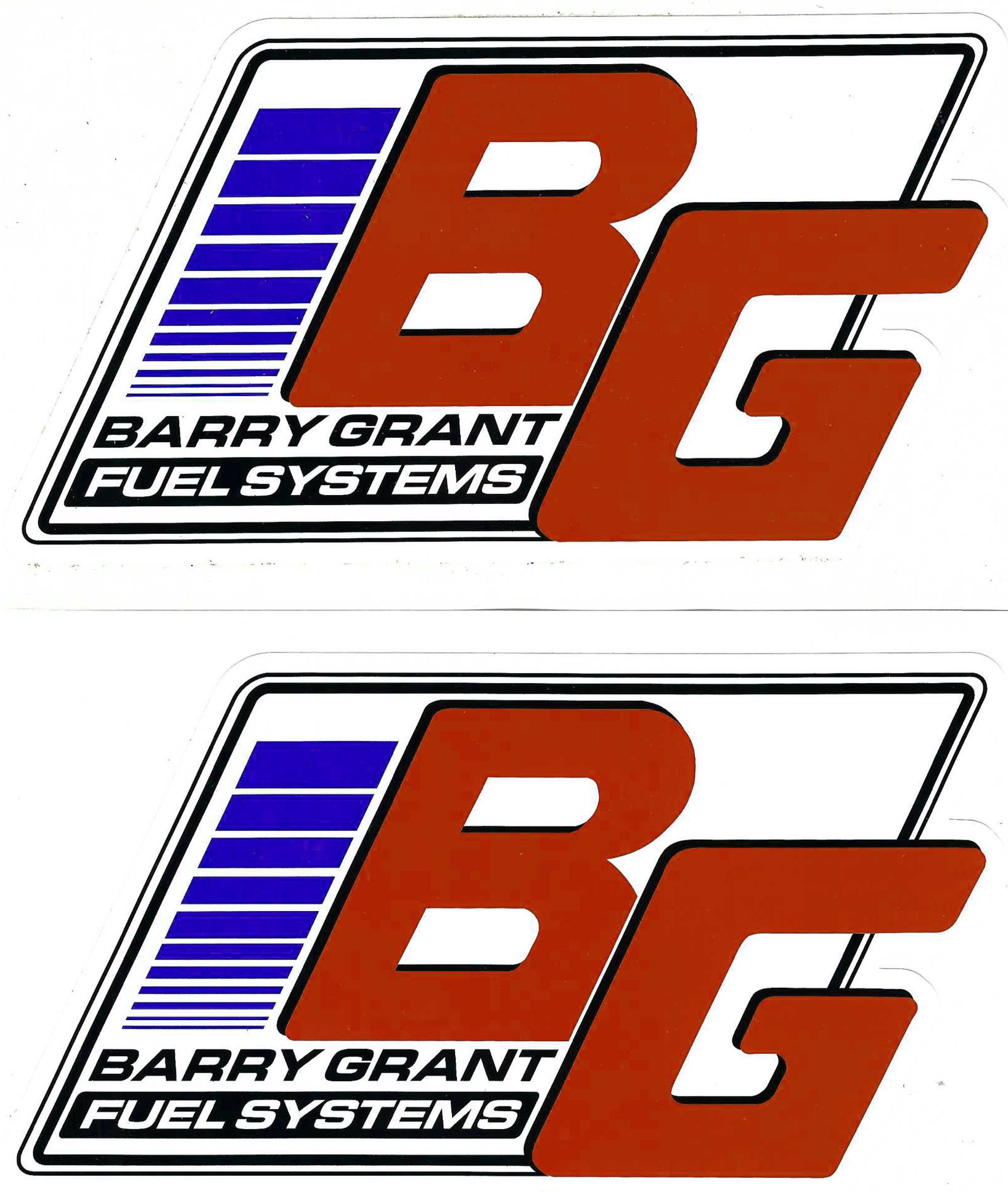 Barry Grant Fuel Systems Racing Pegatinas Conjunto Etsy