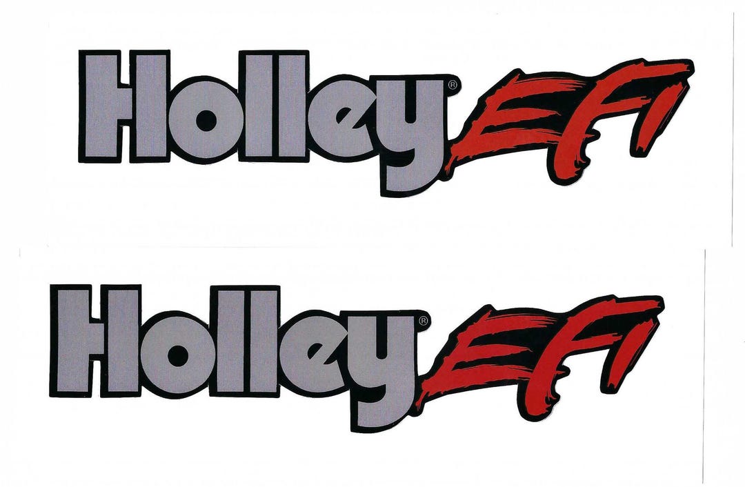 Holley EFI Racing Decal Stickers Set of 2 - Etsy