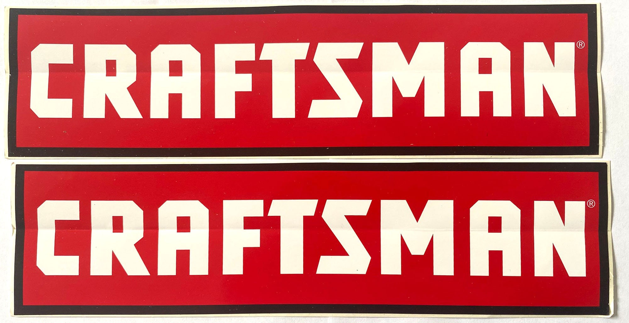 Craftsman Racing Decals Stickers Set of 2 NASCAR NHRA Etsy