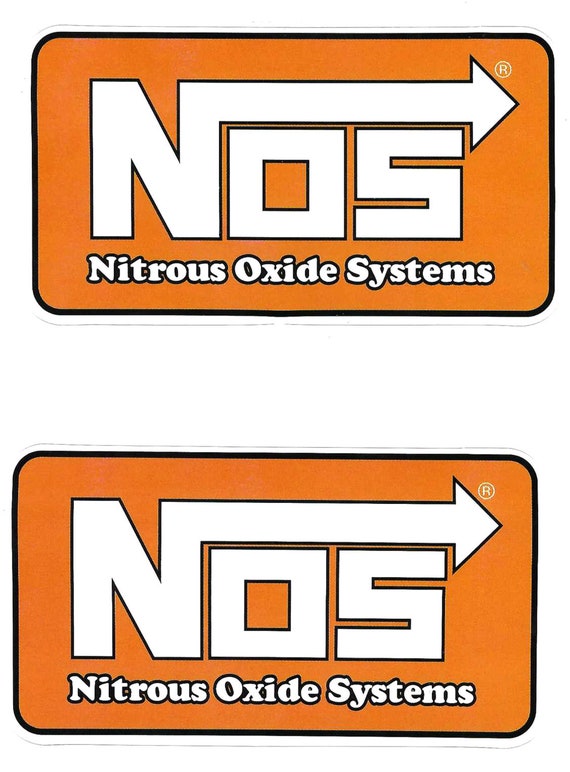 NOS Nitrous Oxide Racing Pegatinas 51/4 Etsy España