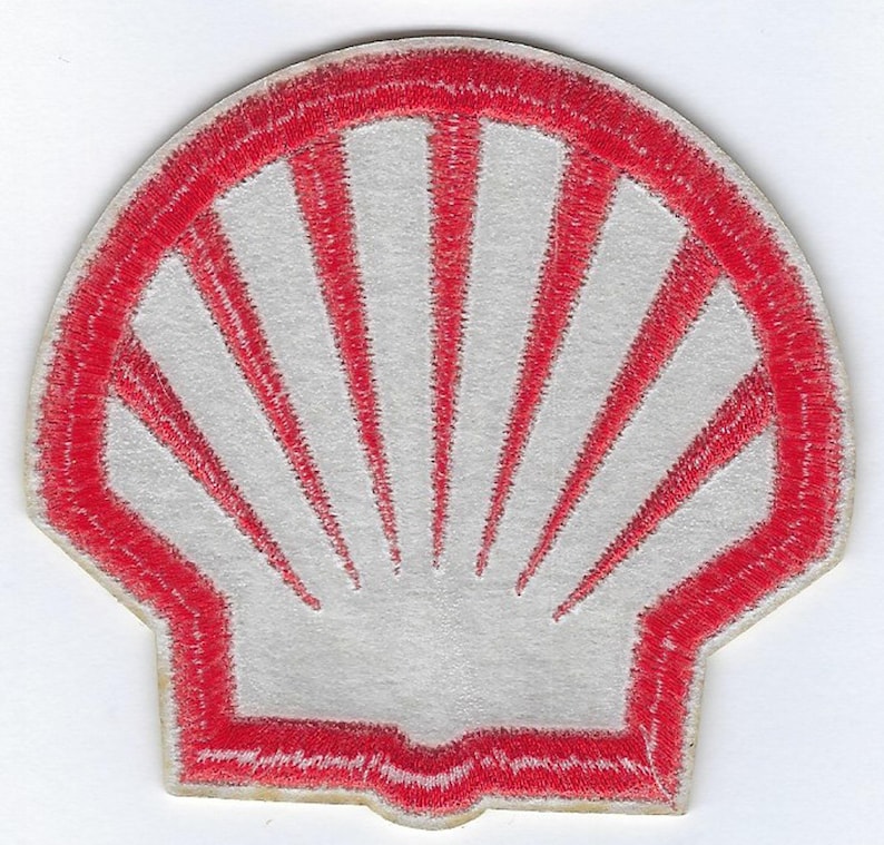 Shell Racing Badge Shell Oil Gas Racing Patch 3 Inches Long Size Iron on Embroidered - Etsy