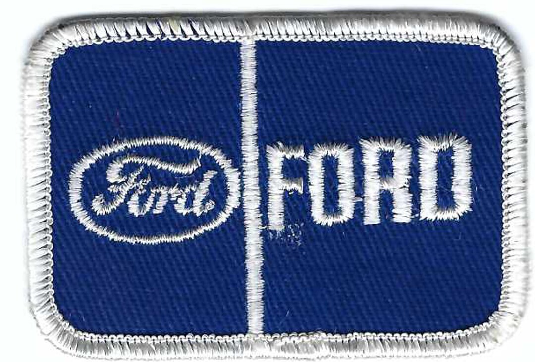 Ford Racing Patch 3 Inches Long Embroidered Iron on Vintage - Etsy