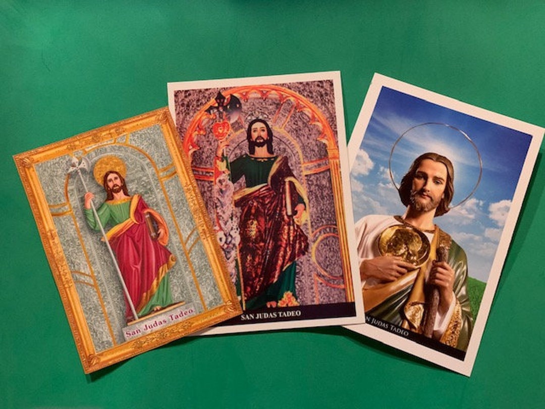 Saint Jude Holy Cards * San Jude Thaddeus* San Judas Tadeo * Patron of ...