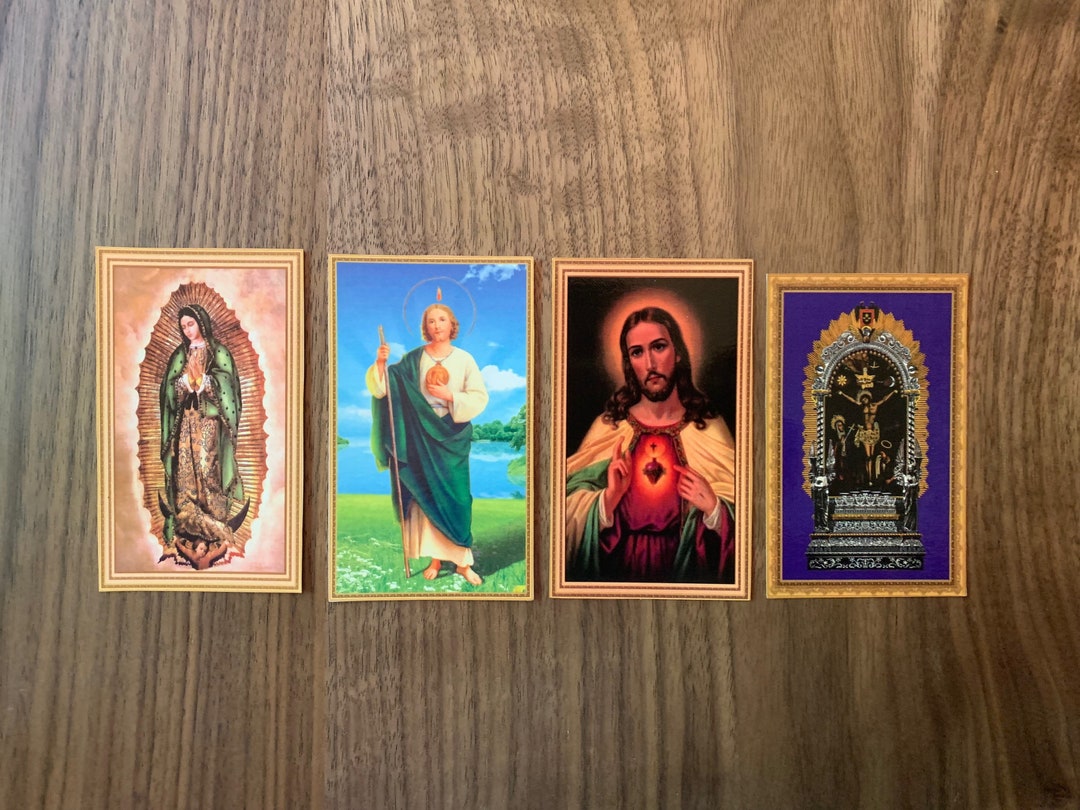 Saint Jude Holy Card * Sacred Heart * Lord of the Miracles * Our Lady ...