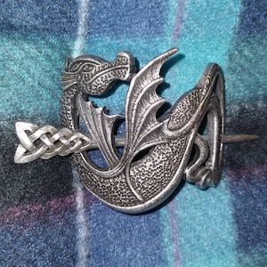 Hair Stick 2 3/4"  Viking Hair Slide Celtic Dragon Hair Jewelry HS18