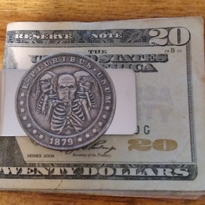 MCHMD4 Elegant Vintage Coin Money Clip