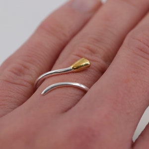 Bague empilable, bague 925, bague en argent sterling, minimaliste, bague fleur, bague empilable, empileur en argent, bague bande en argent, bague fleur