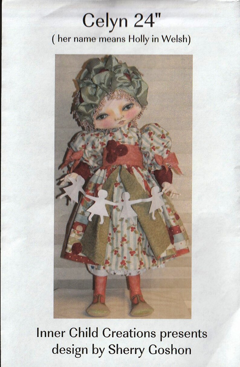 3 Pack of Doll Patterns