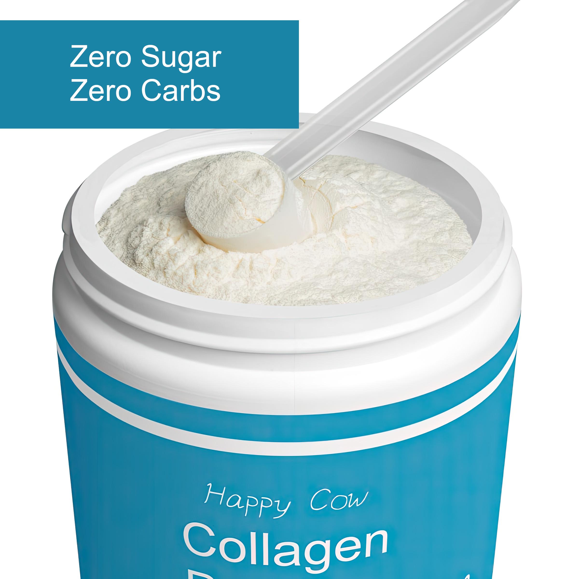 Happy Cow Collagen Peptides, Grass-fed Bovine, Type I & III (350g) - Etsy