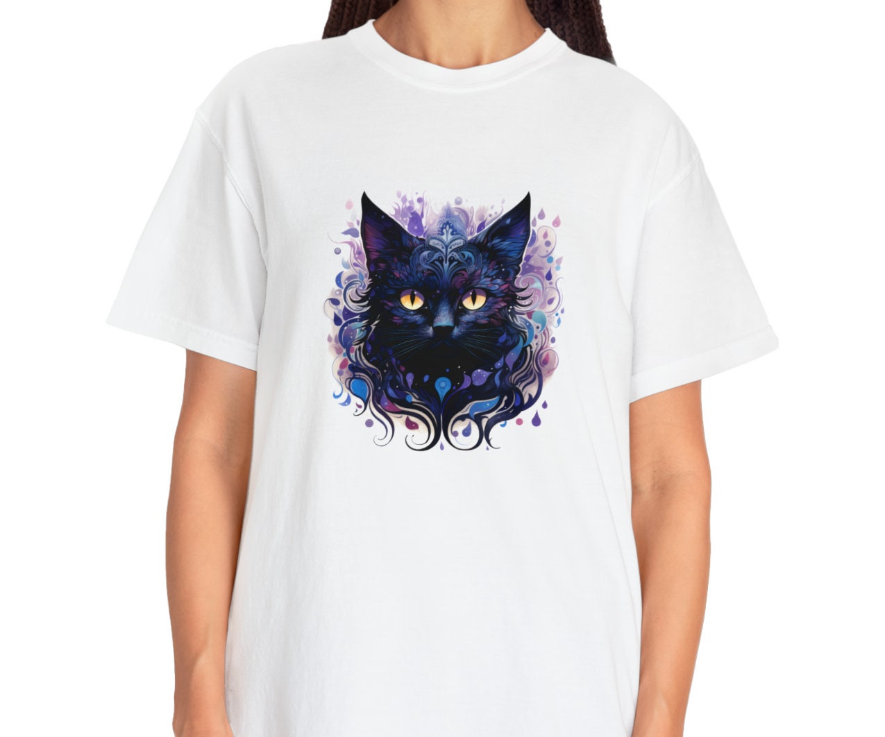 Black cat magic T-shirt – LT Grafix