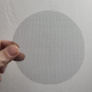 4 Inch Flower Pot Mesh Pads (5 Pack), Polyethylene Bonsai Mesh Drainage Hole Screens for Plant Pots, Garden & Potting Drainage Solutions