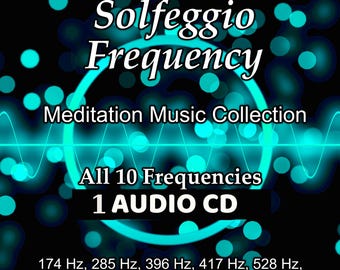 Solfeggio Frequency CD, Meditation Music All 10 Tracks on 1 Disc