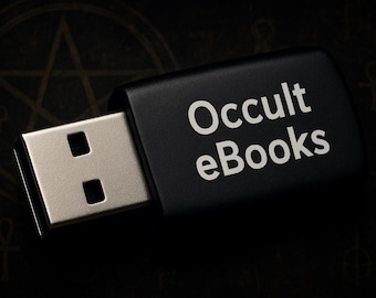 Occult Ebook Collection on USB: Divination, Mysticism, Witchcraft