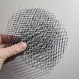 4 Inch Flower Pot Mesh Pads Insect Control Polyethylene Bonsai Drainage Hole Screens for Plant Pots Garden & Potting Solutions image 3