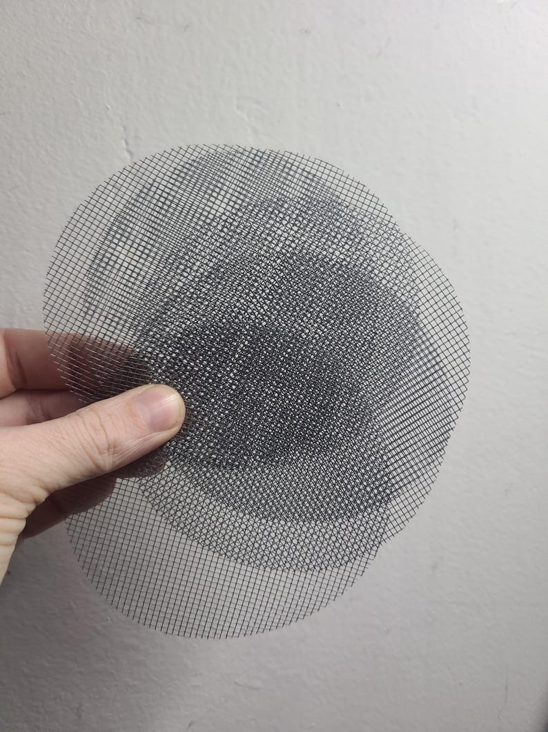 4 Inch Flower Pot Mesh Pads Insect Control Polyethylene Bonsai Drainage Hole Screens for Plant Pots Garden & Potting Solutions image 3