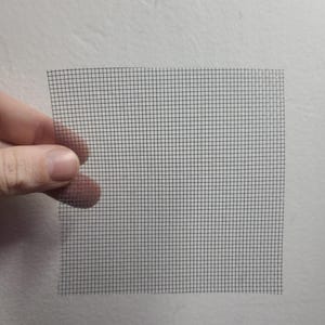 4 Inch Flower Pot Mesh Pads Insect Control Polyethylene Bonsai Drainage Hole Screens for Plant Pots Garden & Potting Solutions Square