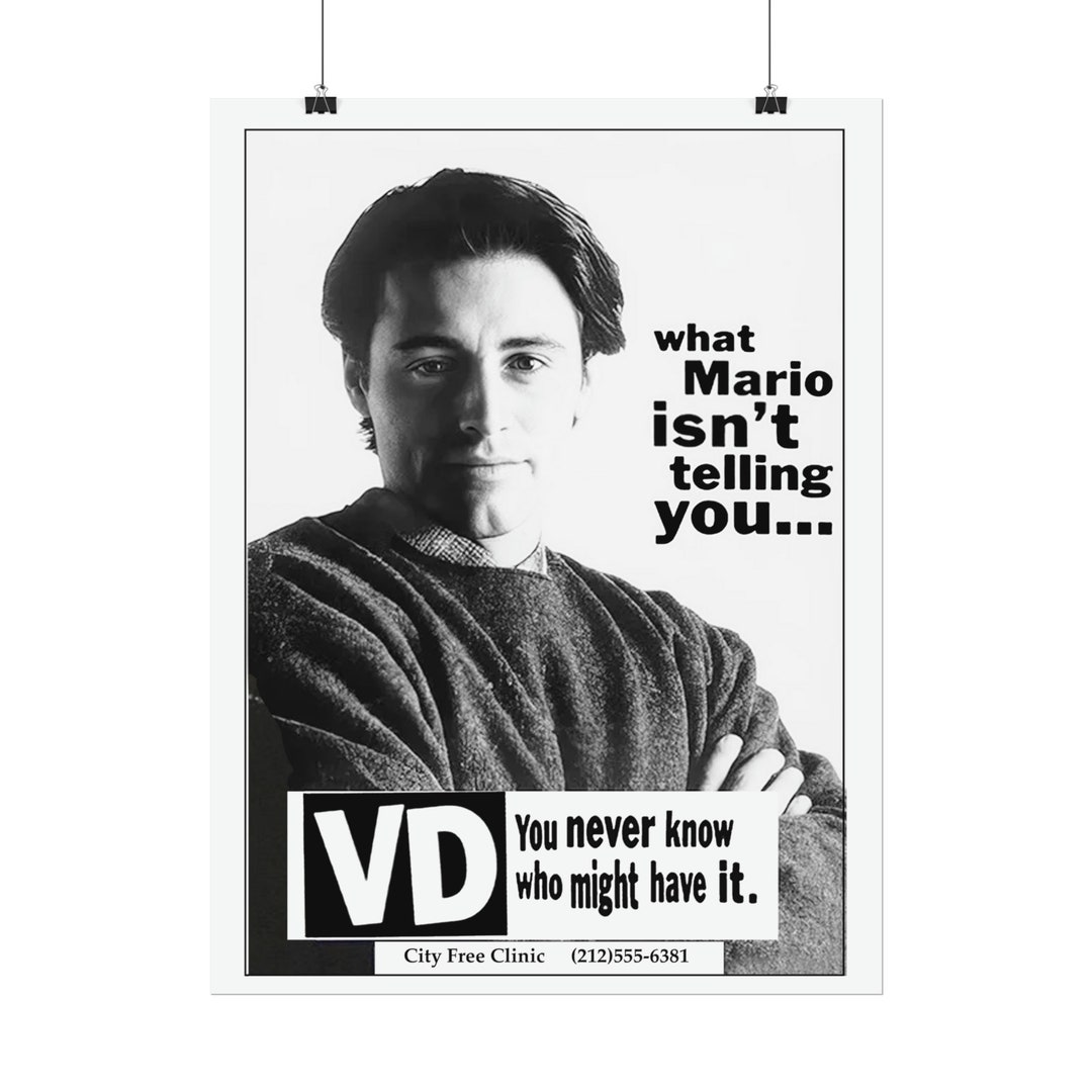 Friends Joey VD Replica Poster Choose Different Sizes Free Shipping in