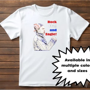 It&#39;s Always Sunny in Philadelphia Rock Flag and Eagle Charlie Kelly Funny T-Shirt Available in multiple colors free shipping