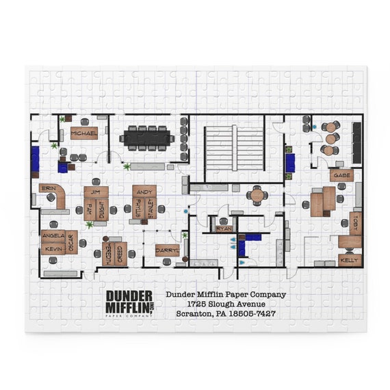 PhatMojo The Office Dunder Mifflin Scranton Branch Construction Set For  Parts