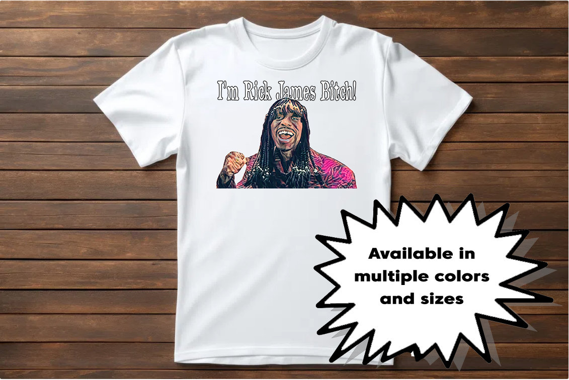 Rick James Shirt - Etsy
