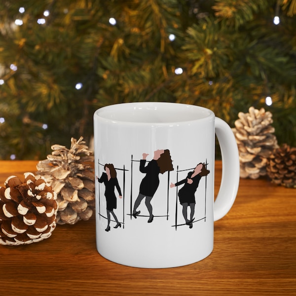 Elaine Dancing from Seinfeld Funny Ceramic Coffee Mug 11oz funny gift idea with free shipping