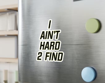 Coach Prime I Ain't Hard 2 Finden Sie benutzerdefinierte Premium Vinyl Aufkleber Aufkleber in verschiedenen Größen Colorado Football Deion Sanders Chirstmas Geschenk für Fans