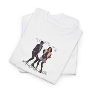 Parks and Recreation Don&#39;t Be Suspicious T-Shirt Unisex Cotton Tee Jean Ralphio Mona Lisa Ron Swanson Shirt Free Shipping.