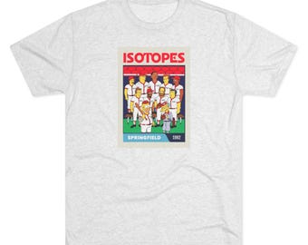 Retro Sports Tee, Vintage Isotopes Crew Shirt, Casual Wear, Gift for Baseball Lovers, Sports Fan Apparel, Unisex Graphic Tee