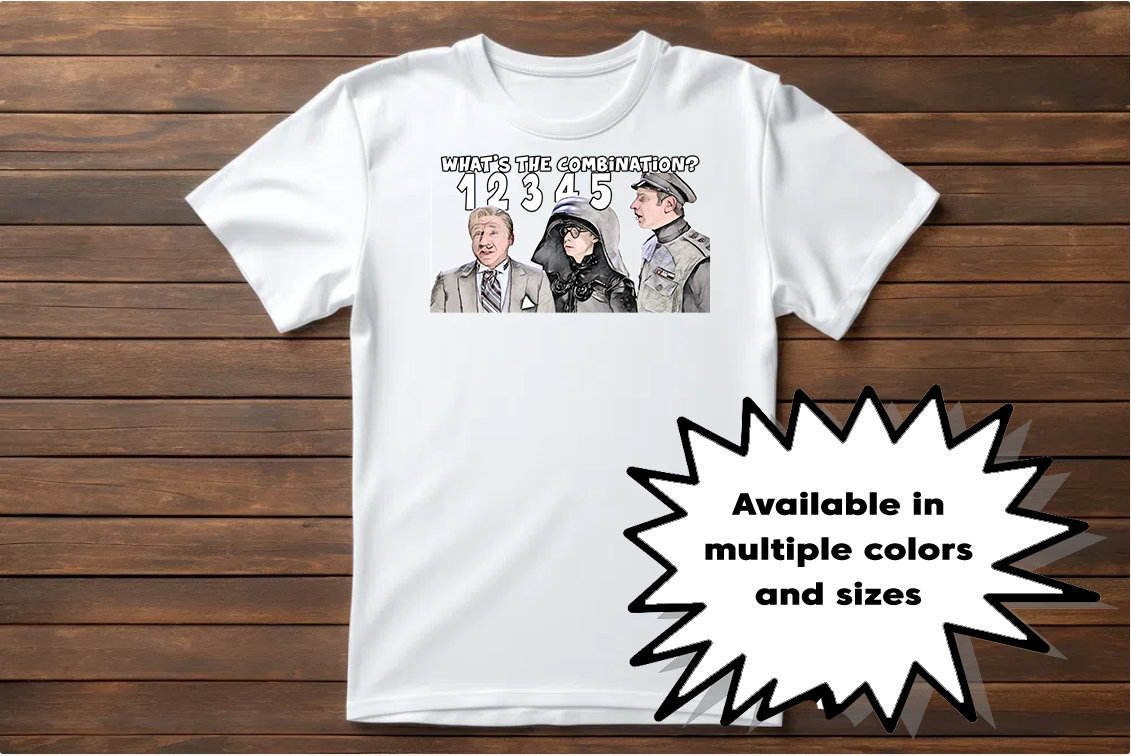 Spaceballs the T-shirt What's the Combination 1 2 3 4 5 Unisex