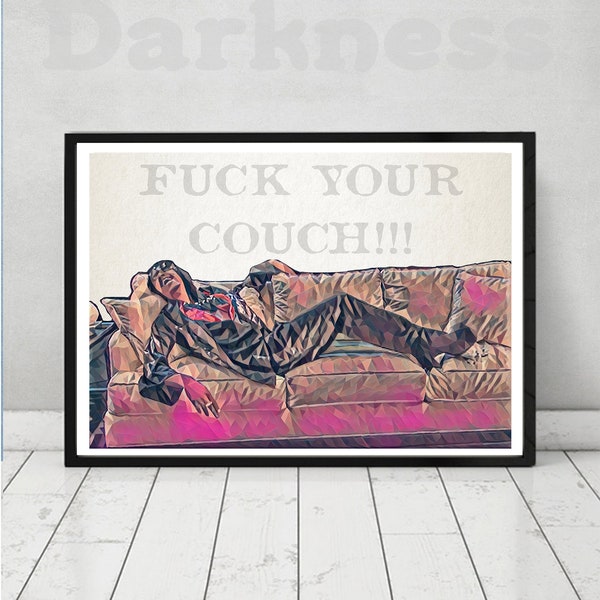 Chappelle Show Charlie Murphy's True Hollywood Stories I'm Rick James Bitch F Your Couch Darkness Custom Art Funny Gift