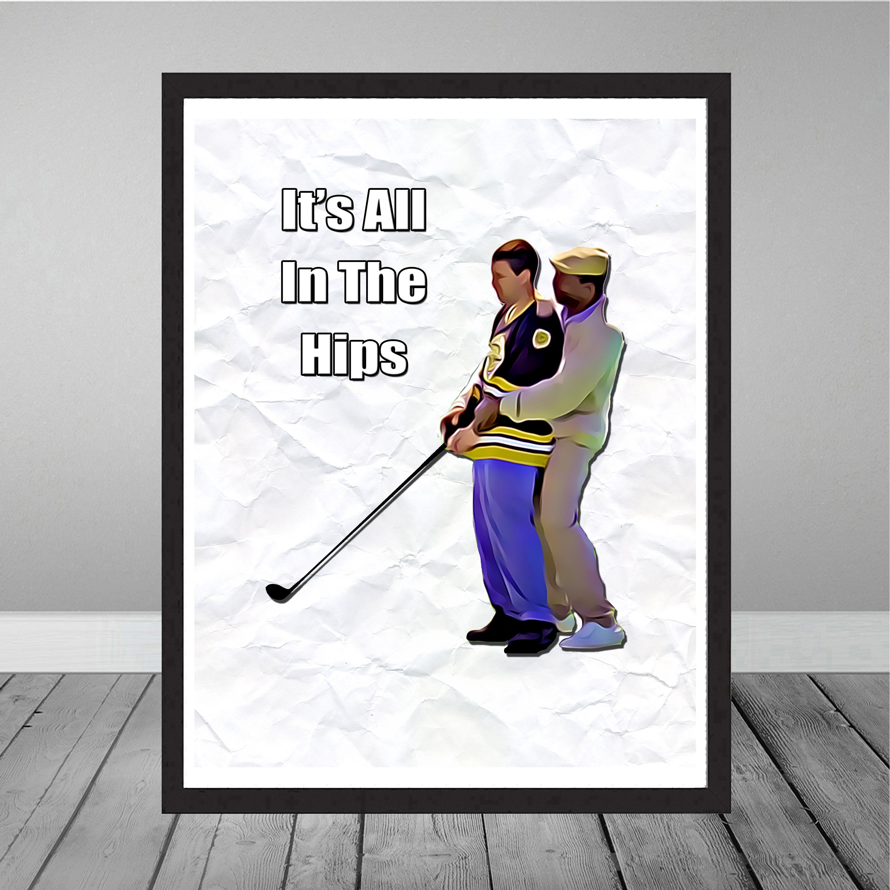 Happy Gilmore Chubbs Peterson It's All in the Hips Etsy