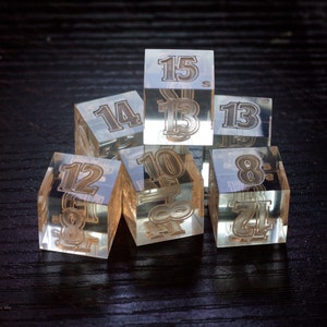 3D Printed Dice Masters // RPG Stat Rollers d6