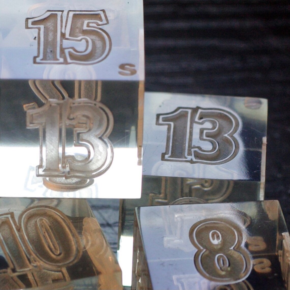 3D Printed Dice Masters // RPG Stat Rollers D6 Etsy