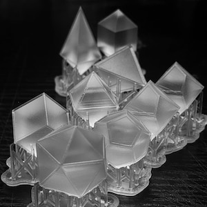3D Printed Dice Masters // Inclusion Blanks 7 die set