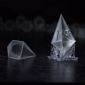 3D Printed Dice Master // Alternate Shard d4