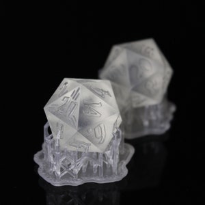 3D-geprinte dobbelstenenmaster // d20