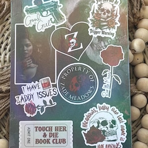 Haunting Adeline inspired Kindle Insert Kindle Stickers Book Club E-Reader Insert Bookish Accessories Gift for Book Lover