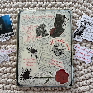 Haunting Adeline sticker set with Kindle Insert