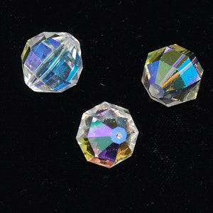 Swarovski Crystal AB 346 Beads - 16mm Round Extra Large rounds Discontinued 2 pcs