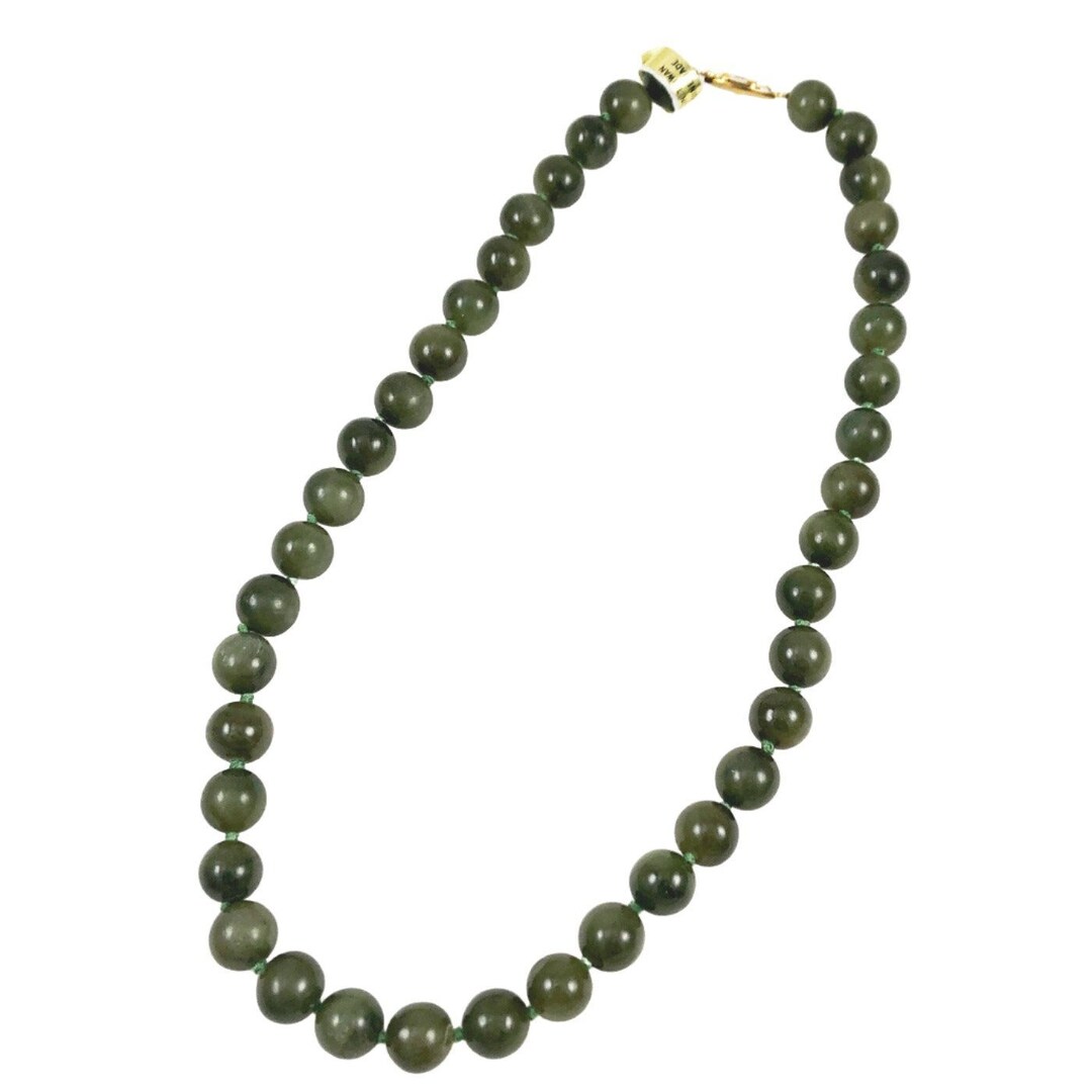 Jade Ohrringe Grün Riesig 14mm Natürlich Grün Jade Jadeit Runde Edelstein Perlen Halskette 16-28 Runde Jade Perlen Versilbert