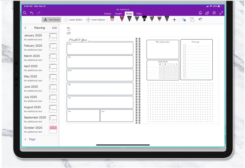 weekly-digital-planner-onenote-etsy