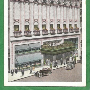 Vintage Postcard Passing The Buck a Comedy Playing at the Newman Theater in the 20's in Kansas City, Missouri 2917 image 1